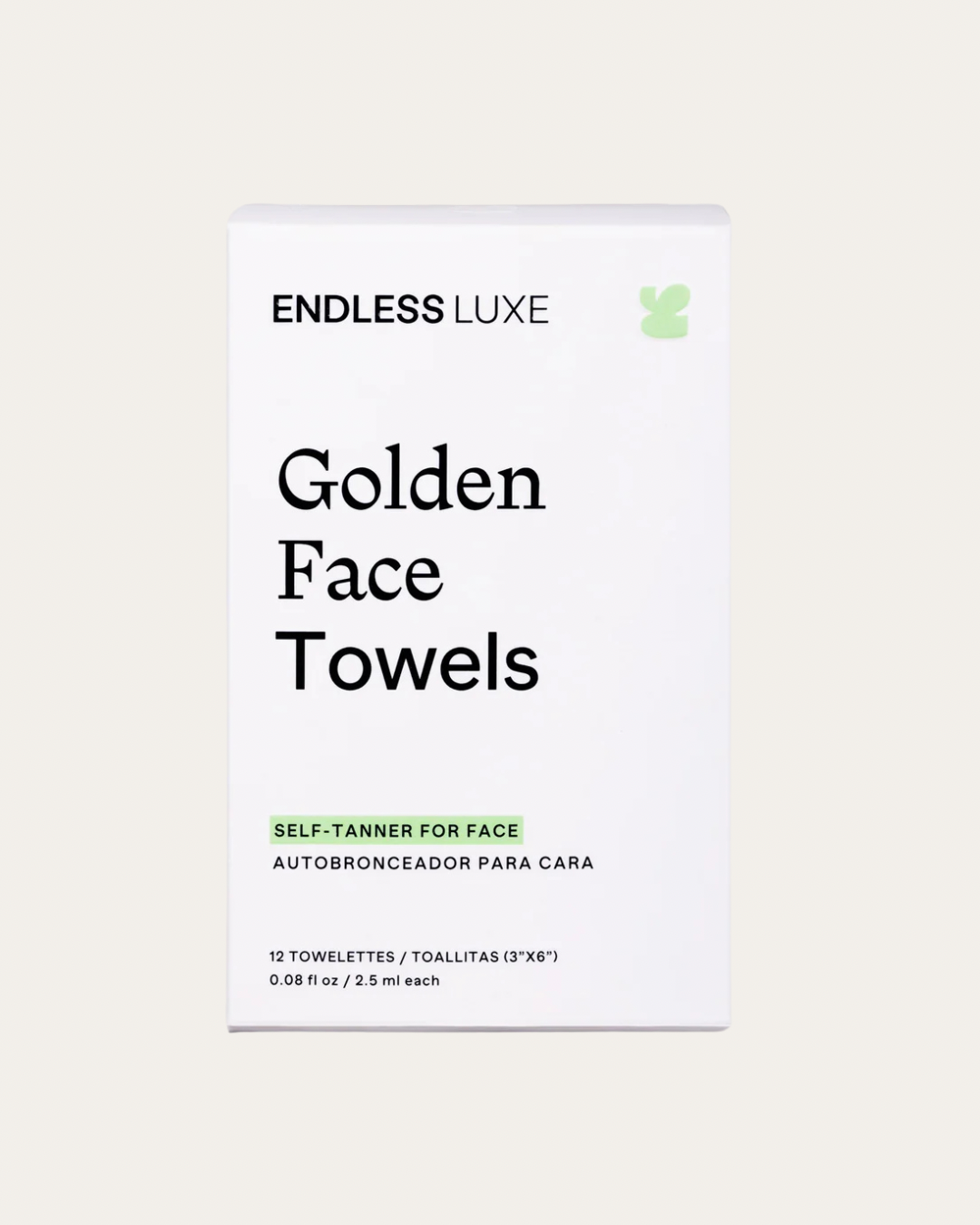 Golden Face Towels