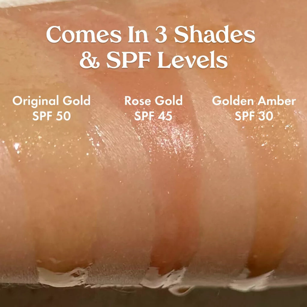 Golden Amber Sun Shield Body Glow Sunscreen SPF 30